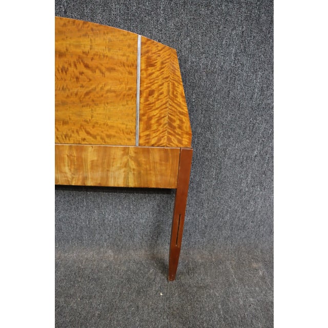 Art Deco Art Deco Style Birchwood Headboard For Sale - Image 3 of 6