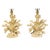 A pair of coral form table lamps in natural white color with multiple coral branches forming the lamp base. A beautiful...