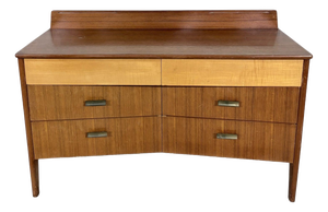Mid-Century Sideboard in Teak, Oak and Walnut Veneer, 1960s