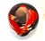 Glass Large Mid-Century Fratelli Toso Murano "Fenicio" Flame Glass Vase For Sale - Image 7 of 12