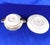 White 1950s KPM Flat Cream Soup Bowls With Underplates in Kingsly - 13 pcs For Sale - Image 8 of 8