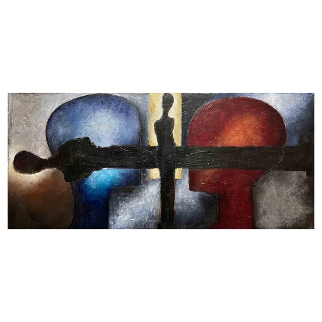 David Euler, Progression 1, Acrylic Painting, 2022 For Sale