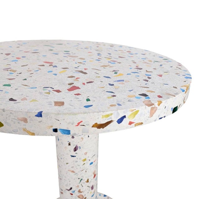 Mid-Century Modern Terrazzo Kyoto Dining Table by Shiro Kuramata for Memphis Milano For Sale - Image 3 of 9