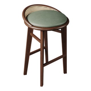 Brummell Bar Stool by Wood Tailors Club For Sale