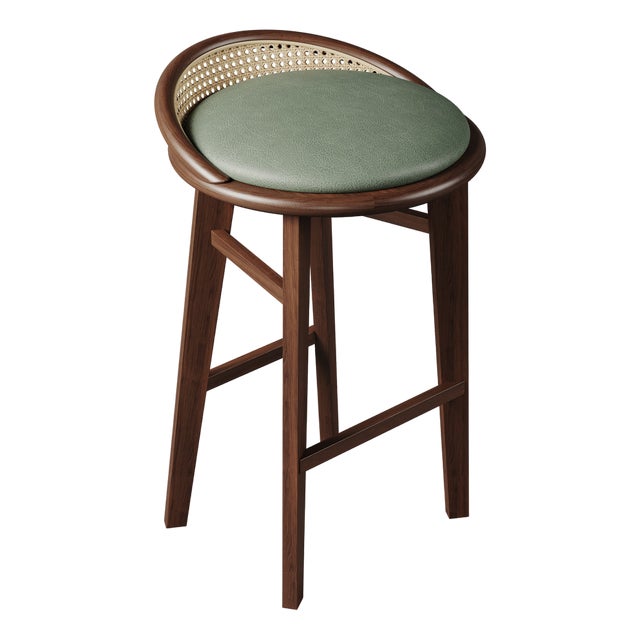 Brummell Bar Stool by Wood Tailors Club For Sale