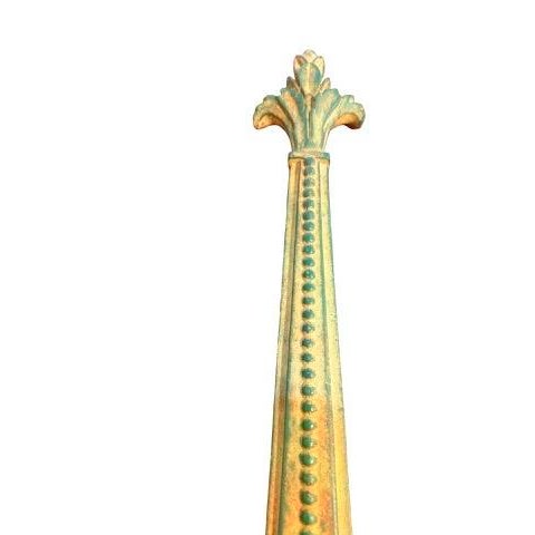 Vintage Neoclassical Acanthus Architectural Wall Ornaments, Pair For Sale In West Palm - Image 6 of 14
