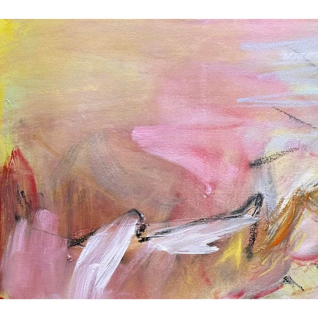 In painting "Little Rascal", the bold color choice and gestural brushstrokes helped to convey a whirlwind of emotions....