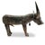 Oriental Wooden Water Buffalo Sculpture with Horns, 1800s For Sale - Image 9 of 9