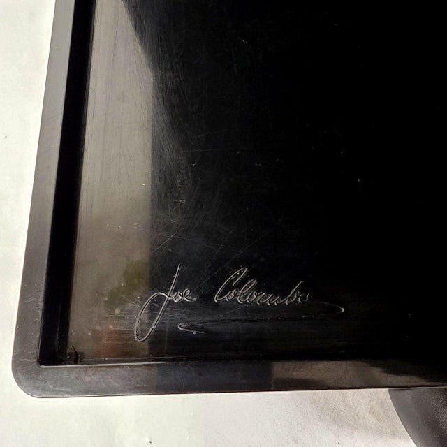 Plastic Mid Century Modern, Joe Colombo, Black Boby Trolley Cart 1970, Italy For Sale - Image 7 of 13