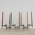 Large Candlesticks by Fritz Nagel and Ceasar Stoffi for BMF, 1970s, Set of 7, in Good conditions. Designed 1970 to 1979