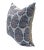 Pair of handcrafted pillows fashioned with John Robshaw in Lanka in primrose fabric on the front and backed in a flax...