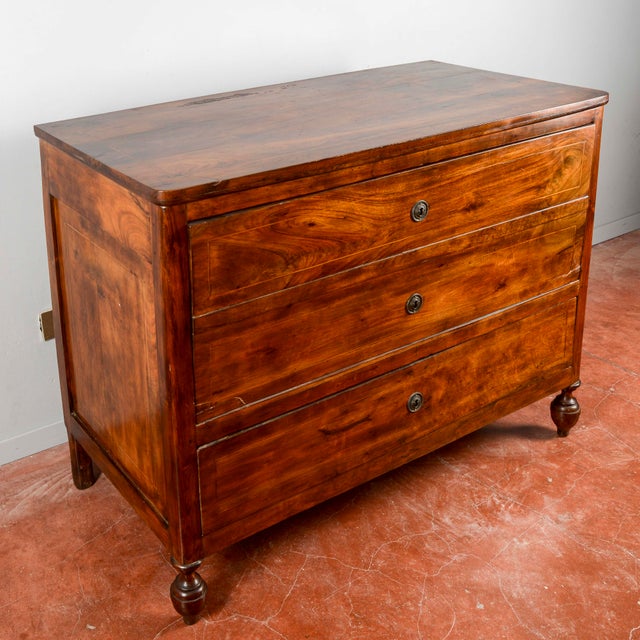 Vintage Dresser in Wood and Fabric For Sale - Image 15 of 18