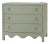 Fennel Green Bedside Chest For Sale