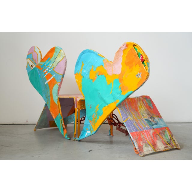 Sculptural Modular Chairs by Guido Coletti, 1995, Set of 2 For Sale - Image 4 of 16