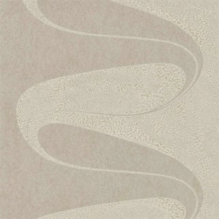 Zoffany DArcy Wallpaper in Smoked Pearl - a Sample For Sale