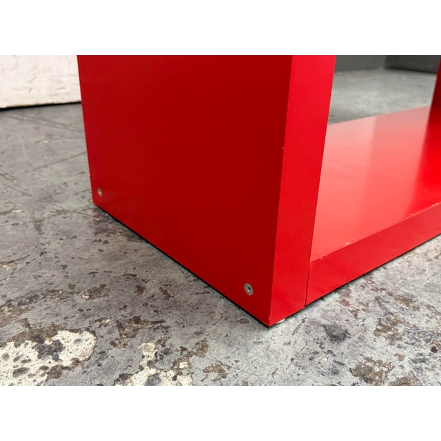 Ikea Kallax Laminate Bookshelf, Red For Sale - Image 11 of 12