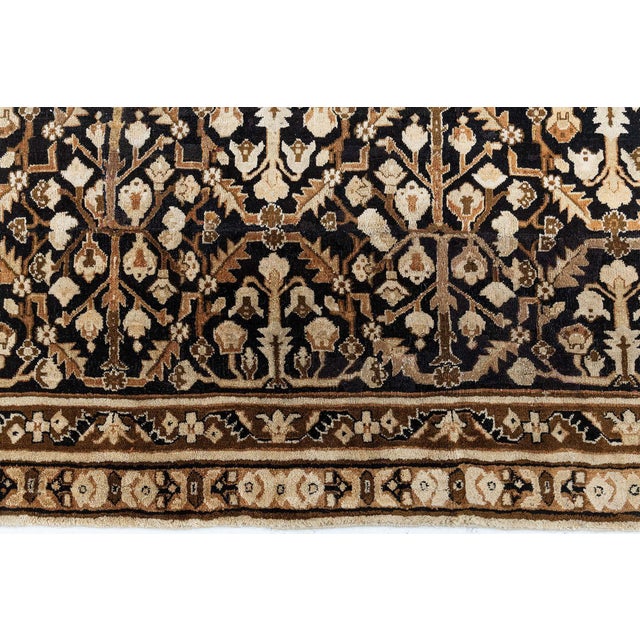 1920s Doris Leslie Blau Antique Agra Indian Beige Runner - c. 1920 (Size Adjusted) For Sale - Image 5 of 9