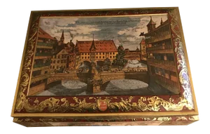 Vintage Schmidt Gingerbread Tin