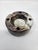 This 1950s ashtray or trinket tray embodies the unique, brutalist spirit of Alsatian pottery, crafted from glazed...