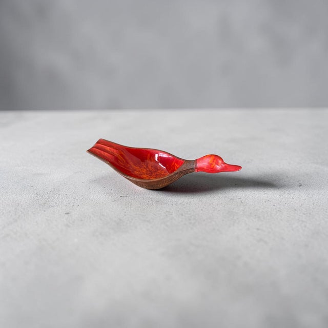 Ceramic Vintage Duck Ashtray by California Originals Mid-Century For Sale - Image 7 of 12