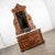 Wood Antique Victorian Mirrored Dresser in Walnut & Burl Walnut With White Marble Top For Sale - Image 7 of 13