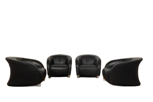 Liz Lounge Chairs from Natuzzi, 2000s, Set of 4