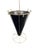 This vintage brass metal umbrella stand is the perfect addition to your entryway - with eye catching mid-century atomic...