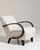 Mid 20th Century Czech Republic Ivory Wood Armchair For Sale - Image 11 of 15