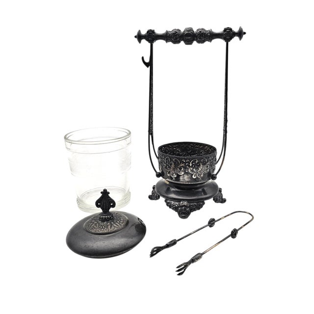 Early 20th Century Forbes Quadruple Plate Pickle Castor No. 256 9.5" For Sale In San Francisco - Image 6 of 18