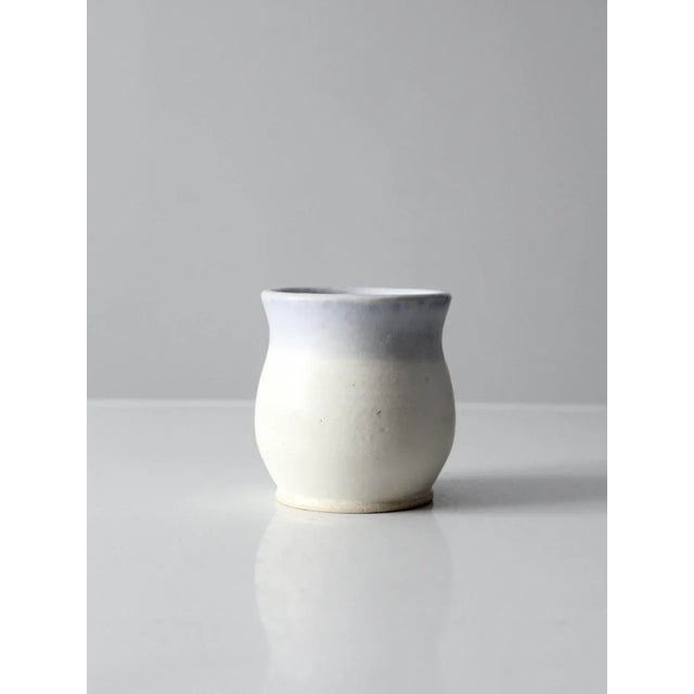 Early 21st Century Signed Studio Pottery Vase For Sale - Image 5 of 11
