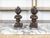 Pair of 19th Century Carved Wooden Italian Pot à Feu Sculptures on Lucite Bases For Sale - Image 4 of 8