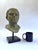 1990s Classical Greco Roman-Style Portrait Bust, on Stand For Sale - Image 12 of 12