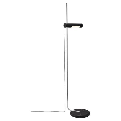 Black-Chrome Alola Floor Lamp by Angelo Mangiarotti for Karakter For Sale - Image 10 of 10