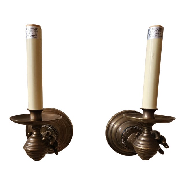 Pair of Hand Form Wall Sconces For Sale