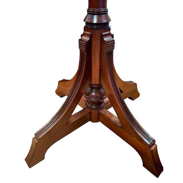 Antique Mahogany Revolving Carousel Coat Rack For Sale In San Francisco - Image 6 of 9