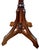 Antique Mahogany Revolving Carousel Coat Rack For Sale In San Francisco - Image 6 of 9