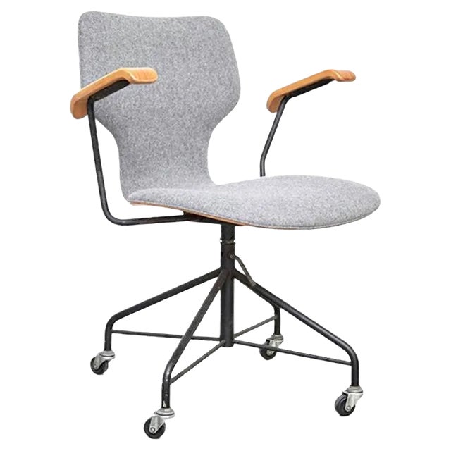 Office Chair by Isamu Kenmochi for Tendo Mokko, 1950s For Sale