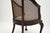 Antique Edwardian Caned Armchair, 1900s For Sale - Image 10 of 12