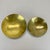 Bauhaus Bauhaus Brass Shell Plates from Hayno Focken, Germany, 1950s, Set of 2 For Sale - Image 3 of 18