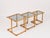 Nesting Tables in Bamboo and Brass, Italy, 1970s, Set of 3 For Sale - Image 14 of 15