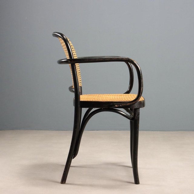 Thonet-Style Chair with Beech Wood Frame For Sale - Image 9 of 11