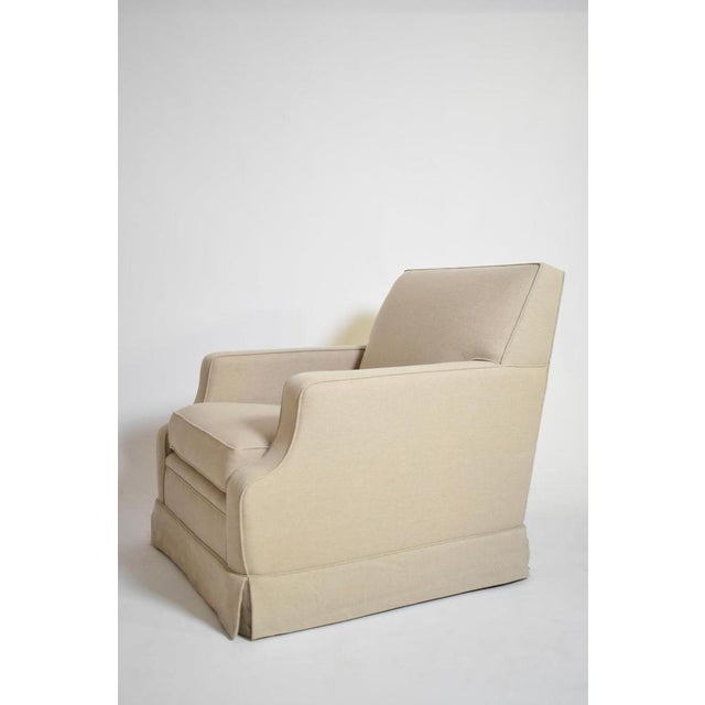 Fabric Lounge Chair, 1960s For Sale - Image 3 of 7