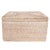 Artifacts Rattan Flat File Organizer Storage Box with Lid in White Wash For Sale In Houston - Image 6 of 9
