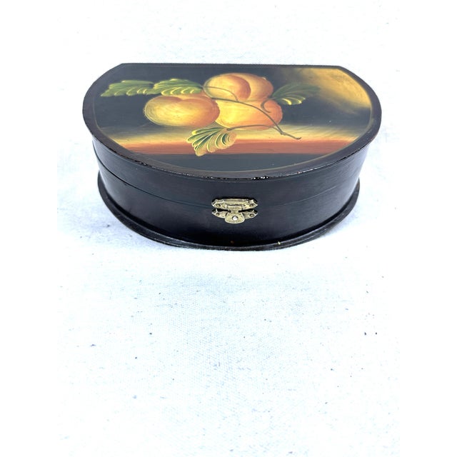 Vintage Painted Box For Sale - Image 10 of 10