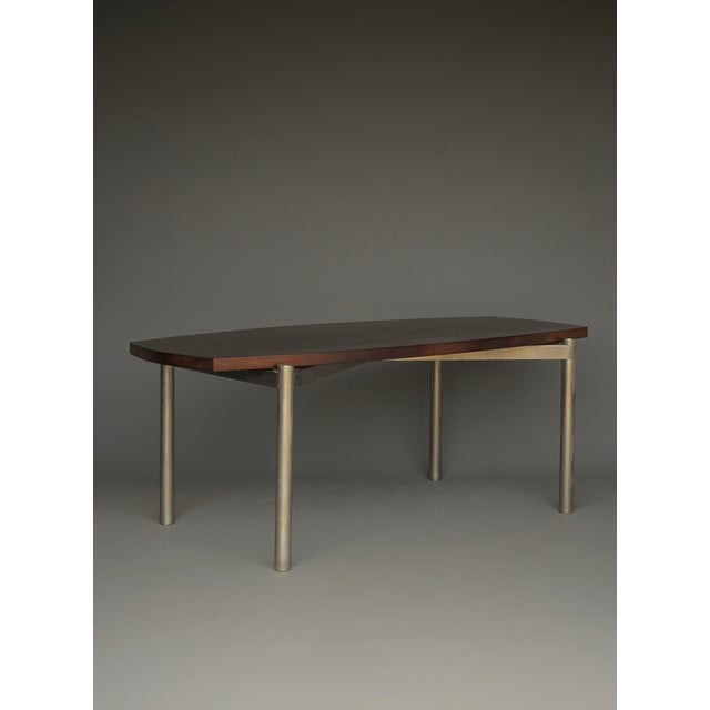 A bespoke dining table designed by Dutch architect Wim den Boon. In 1956 Den Boon was the architect of a residential...