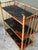 Vintage Chevron Bamboo Painted Etagere For Sale - Image 10 of 12