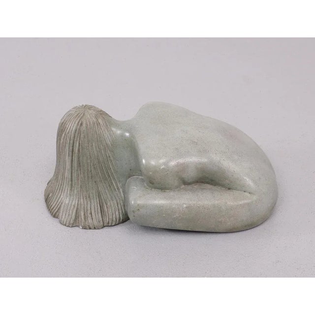 Bather Sculpture by Gregory Mutasa, Zimbabwe, 1990s For Sale - Image 12 of 13