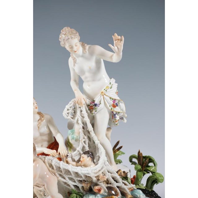 Large Mythological Figurine from Meissen, 1870 For Sale - Image 6 of 12