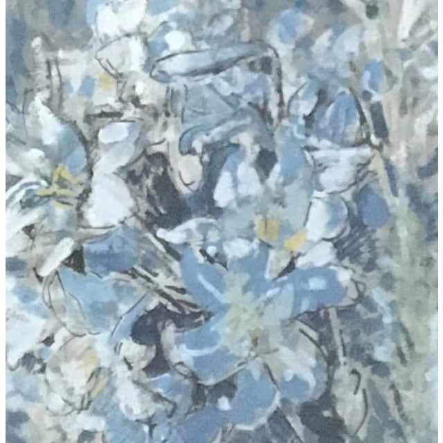 Louis-Claude Paviot, Fleurs en folie, Watercolor & Gouache on Paper, Framed For Sale - Image 8 of 8