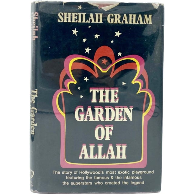 The Garden of Allah by Sheilah Graham 1971 Hardcover Book Hollywood Hotel Uk Ed. For Sale - Image 10 of 12